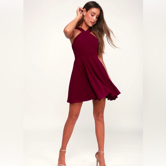 Lulu’s Skater Dress - Picture 1 of 6